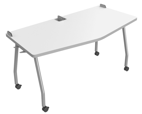 Features of the Haskell Fuzion Series Sit-to-Stand Desks and Lecterns