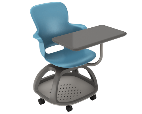Features of the Haskell Fuzion Series Sit-to-Stand Desks and Lecterns