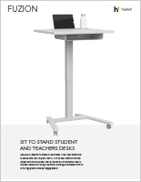 Fuzion Sit to Stand Cut Sheet