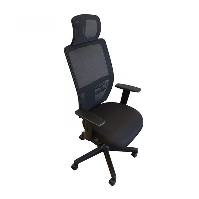 High Back Task Chair w/ Integrated Headrest Haskell
