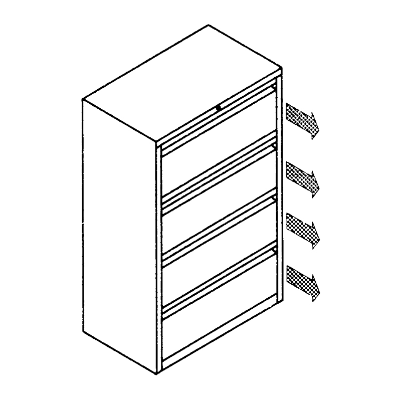 12 Flush Drawers Four High Haskell